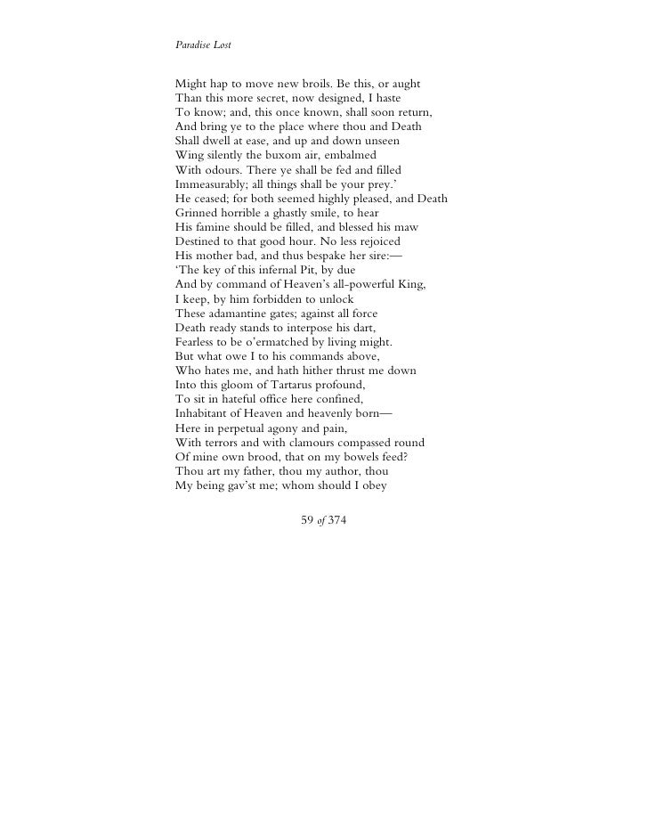 Paradise Lost