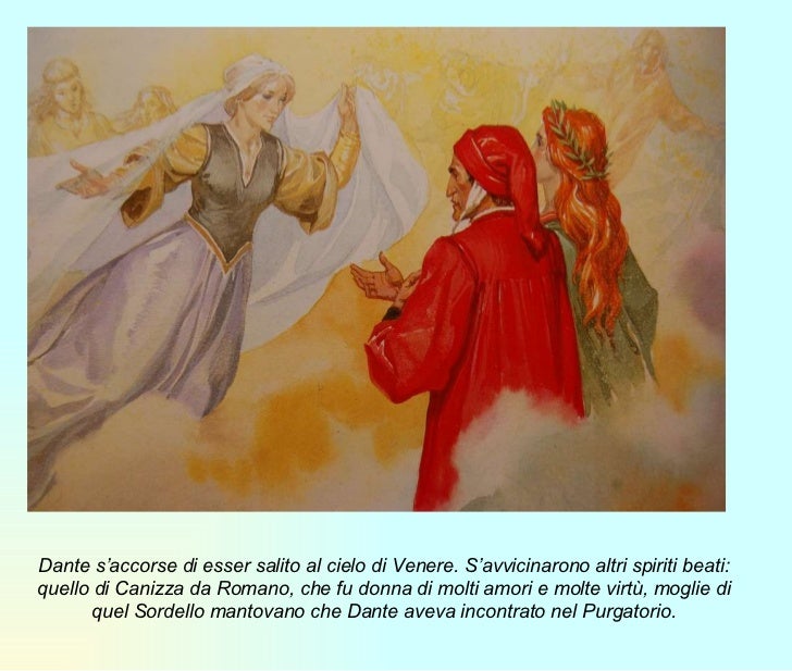Dante La Colloca Nel Cielo Di Venere