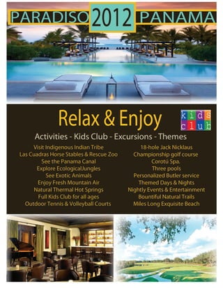 Paradiso panama 2012   pesach