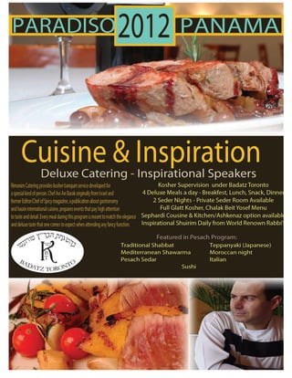 Paradiso panama 2012   pesach