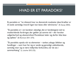 Paradoksstrategier rennison | PDF