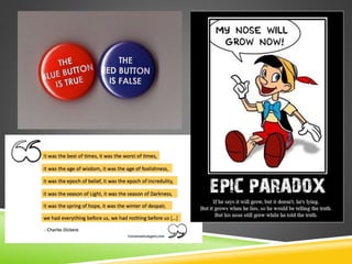 Paradox Literary Term 