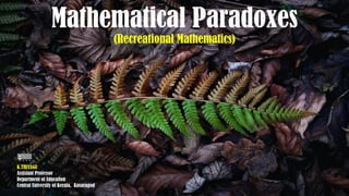 Mathematical Paradox | PDF