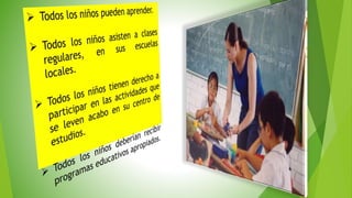 educación inclusica
