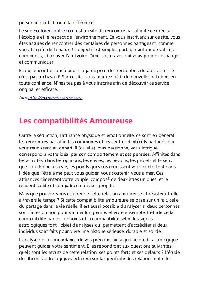 Comment trouver l'amour sur les sites de rencontre par affinités