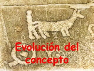 Evolución del 
concepto 
 