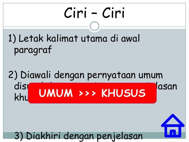 Paragaraf Deduktif Induktif
