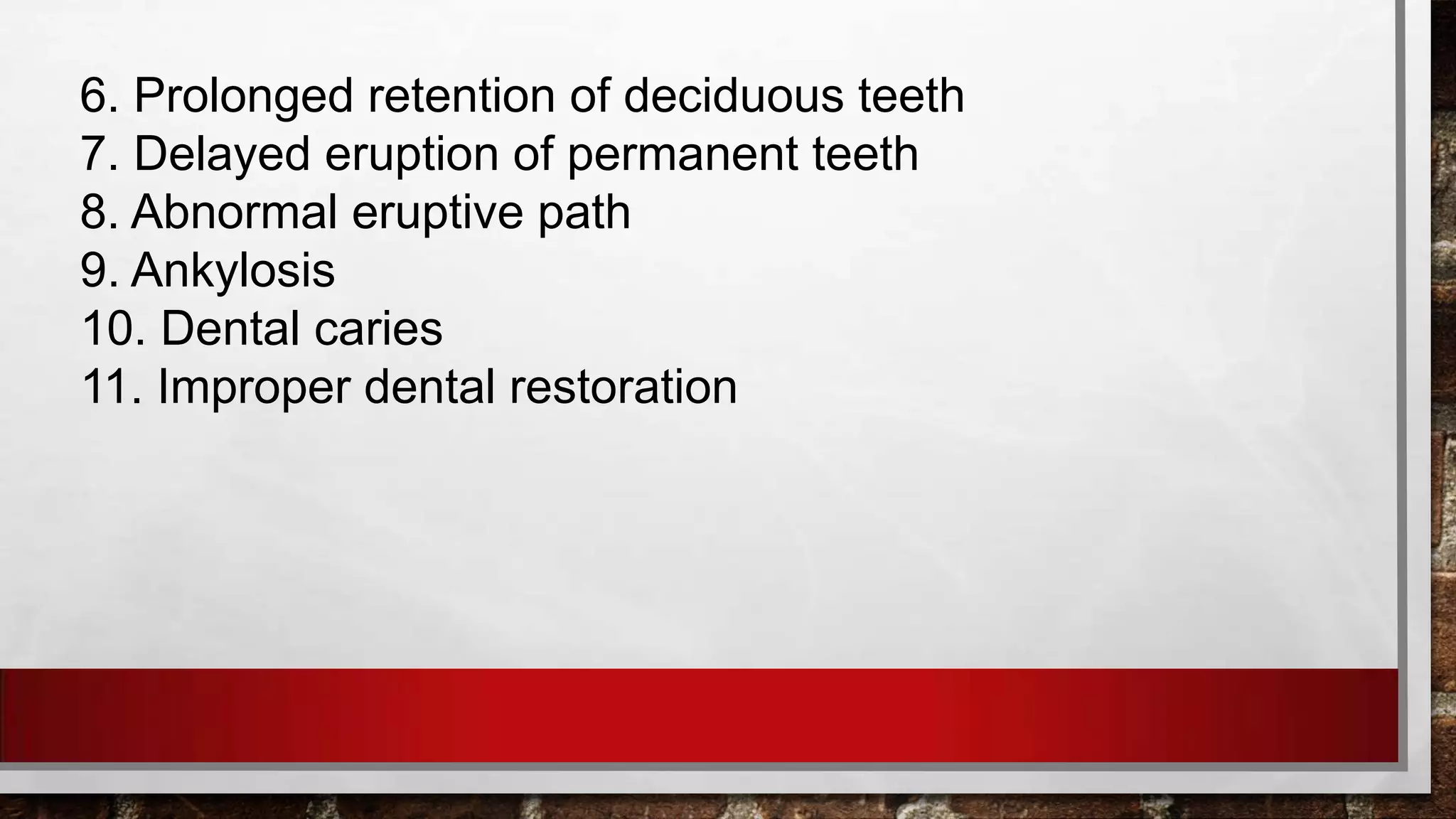 hereditary factors etiology of malocclusion | PPTX