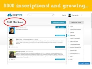 5300 inscriptions! and growing...

 