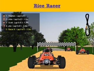 Rice Racer

 