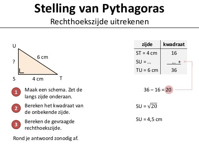 Pythagoras: paragraaf 4