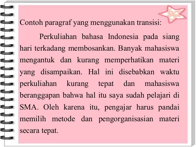 Pengembangan Paragraf yang Koheren Pengembangan Paragraf yang Koheren
