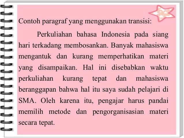 Pengembangan Paragraf yang Koheren