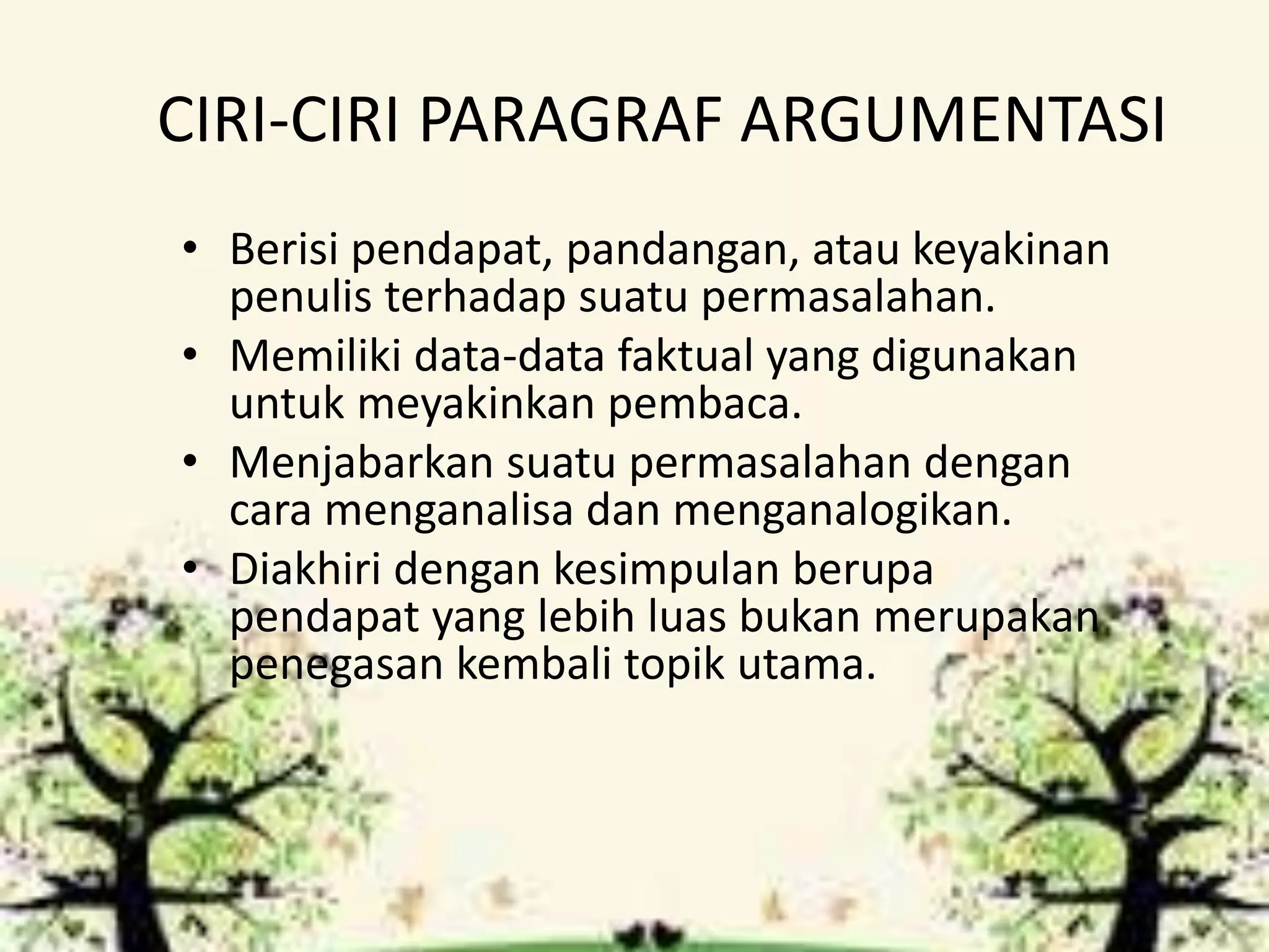 Paragraf Argumentasi | PPTX