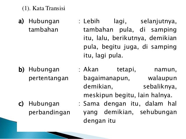 Bahasa Indonesia Paragraf Atau Alinea
