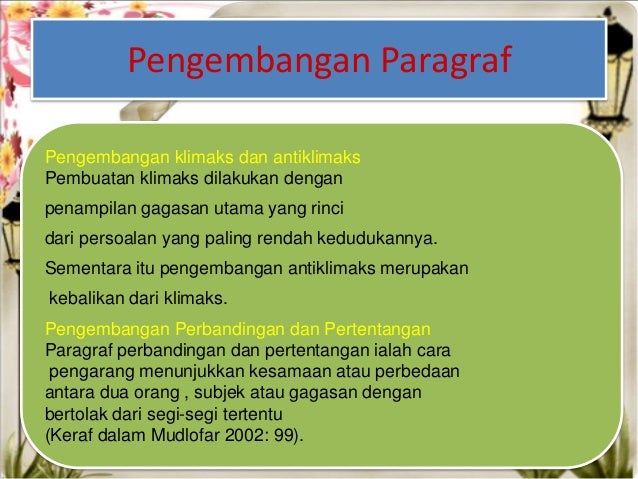 Paragraf Dan Pengembangannya