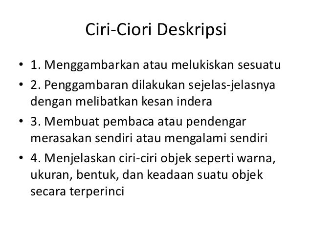 Paragraf Deskripsi - just4udakar.com