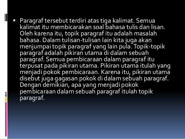 Paragraf Makalah