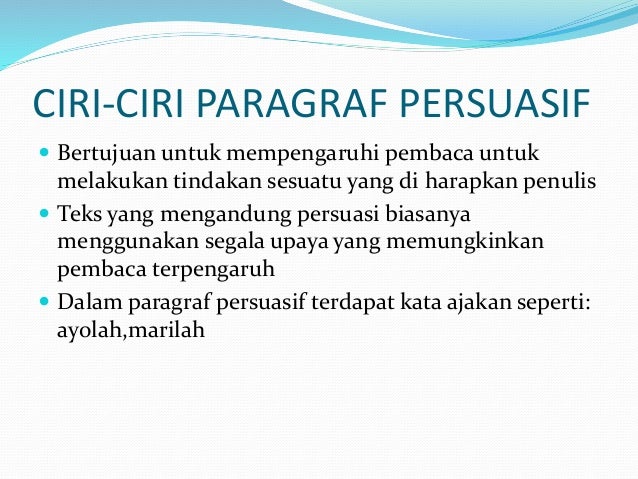 Sma Ya Bakii Paragraf Persuasif Sukriniam