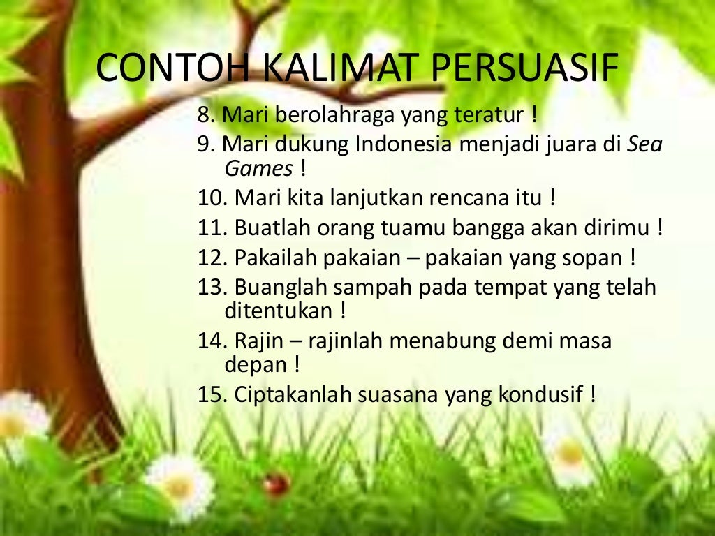 Paragraf persuasif atau persuasi