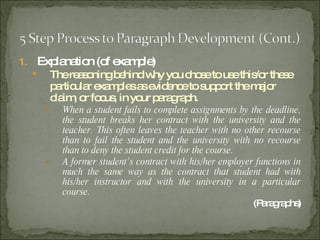 Paragraph Development | PPT