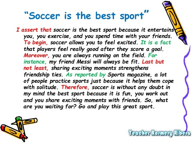 argumentative essay topics for soccer