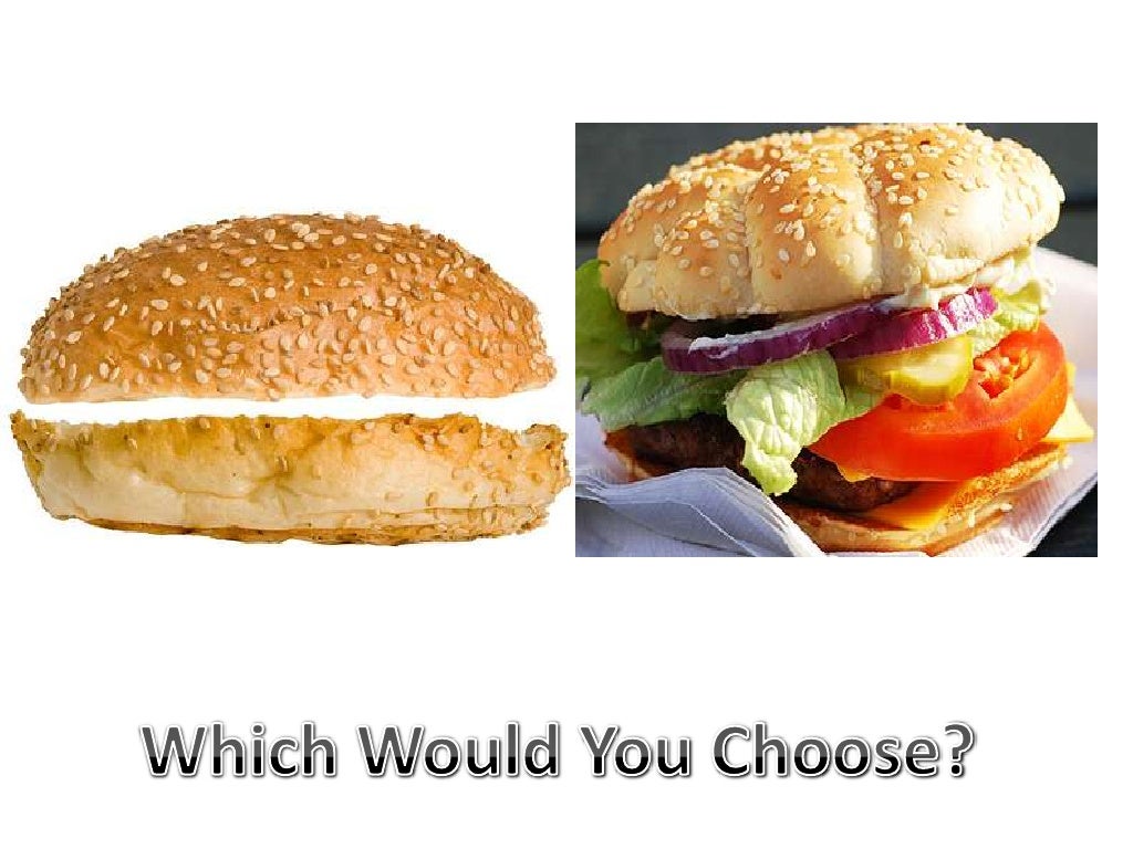 Hamburger paragraph ppt picture