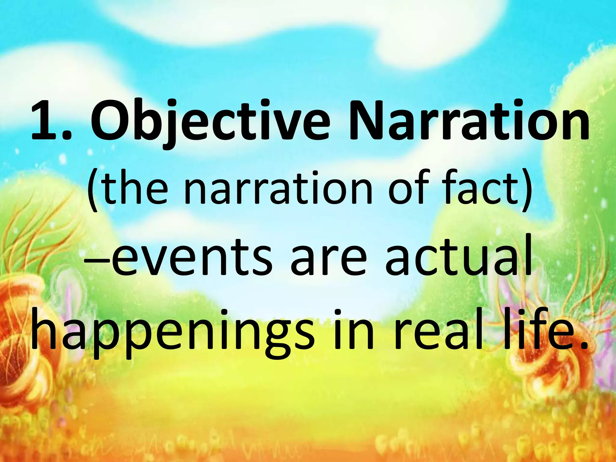 Paragraph development -Narration | PPTX