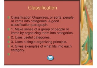 Paragraph & Essay Types