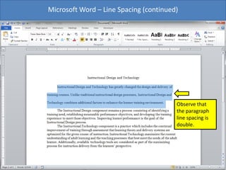 word change indent size word change indent size
