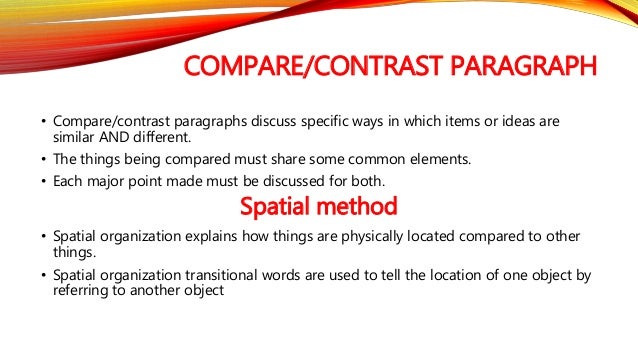 Paragraph length and structure
