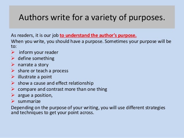 How to write a statement of purpose image
