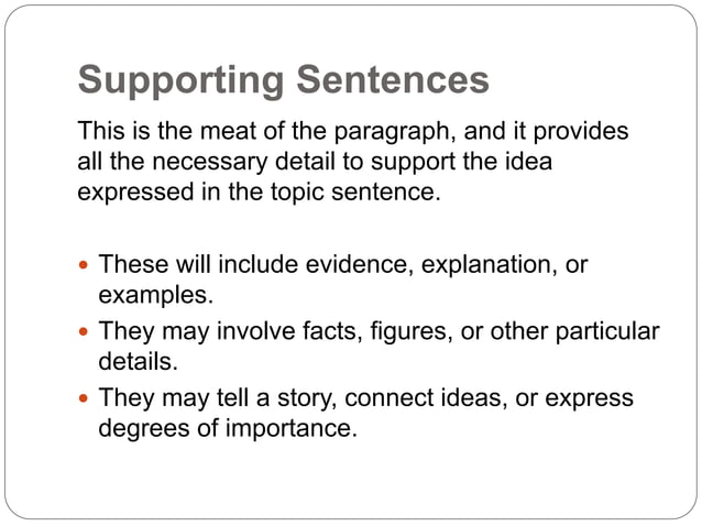 Paragraph Structure for IELTS | PPT