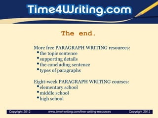 Paragraph unity and coherence | PPTX