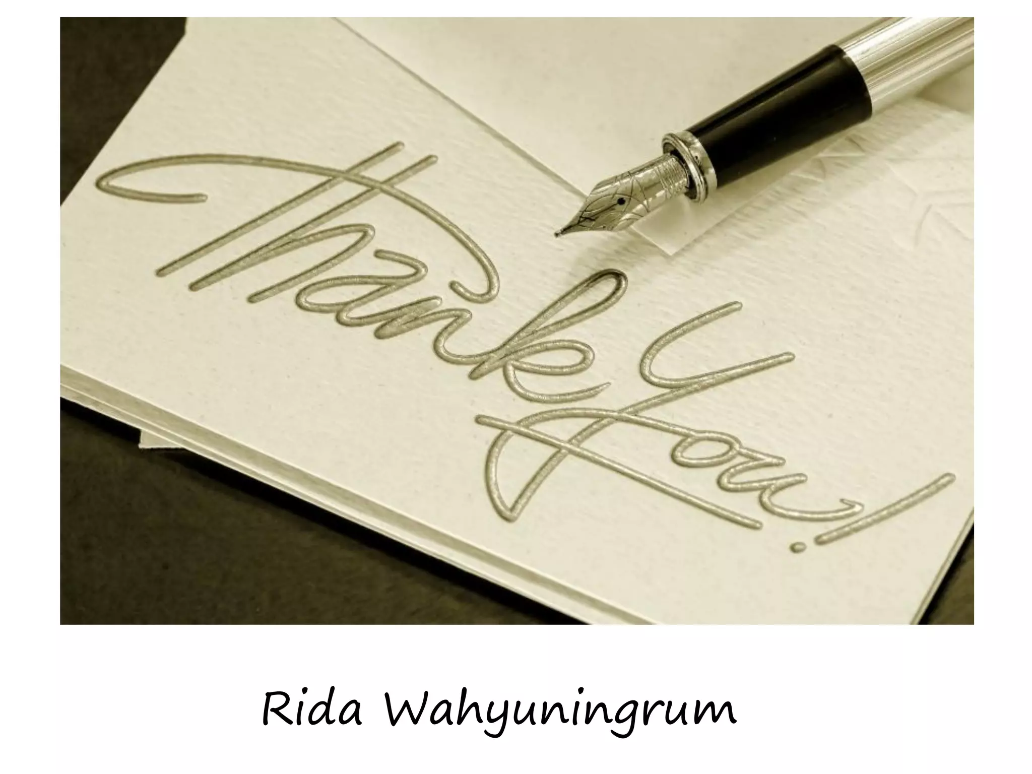 Rida Wahyuningrum
 