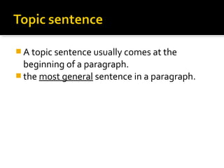 Paragraph writing | PPT