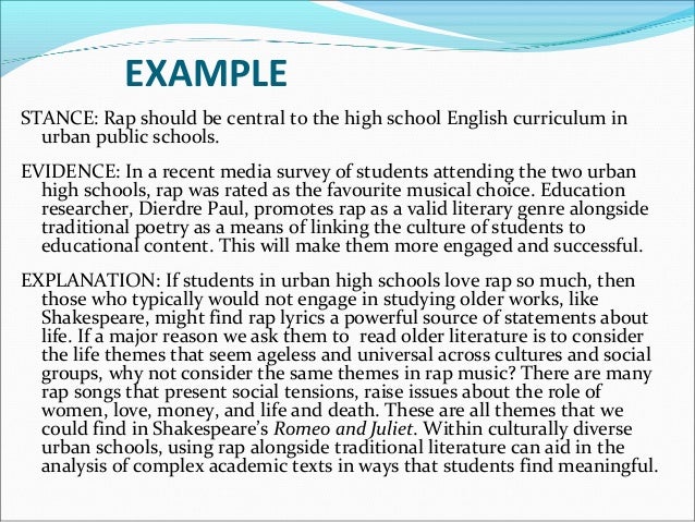 Argumentative essay helper paragraph