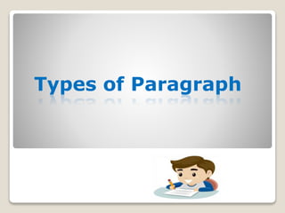 Types of Paragraph
 