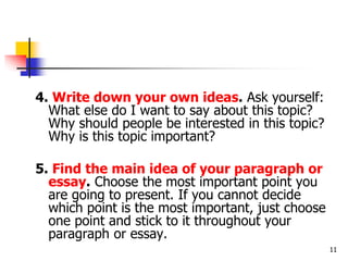 PARAGRAPH WRITING by Dr. Anjibabu .ppt
