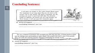 Concluding Sentence:
 