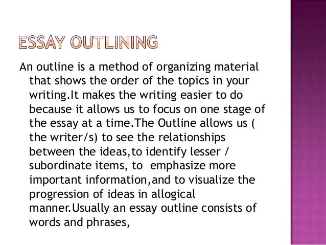 Paragraph Writing By Ista Usually An Essay Outline Consists Of Words And Phrases Persuasive Essay Thesis Examples also Examples Of Argumentative Thesis Statements For Essays What Is The Thesis Of An Essay