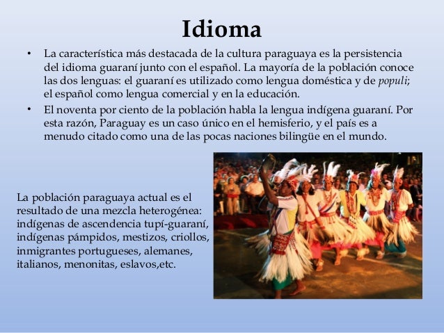Cuál Es El Idioma Oficial De Paraguay