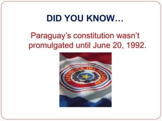 Paraguay PowerPoint