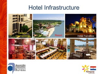 Hotel Infrastructure

Cadena
Internacional

Resort

Hotel Temático

 