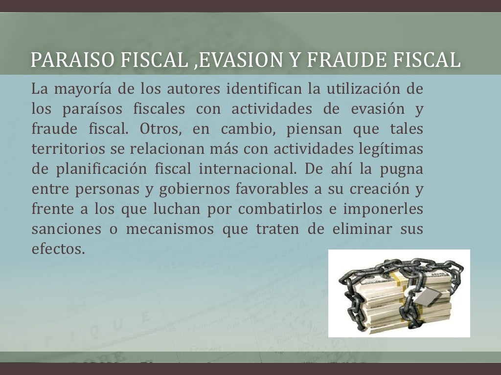 Paraisos Fiscales Paraisos Fiscales