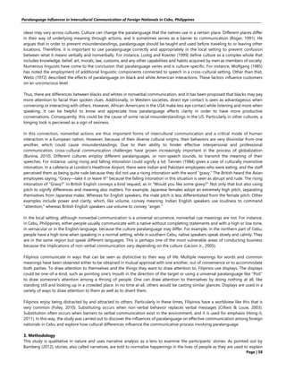 Paralanguage Influences in Intercultural Communication of Foreign ...