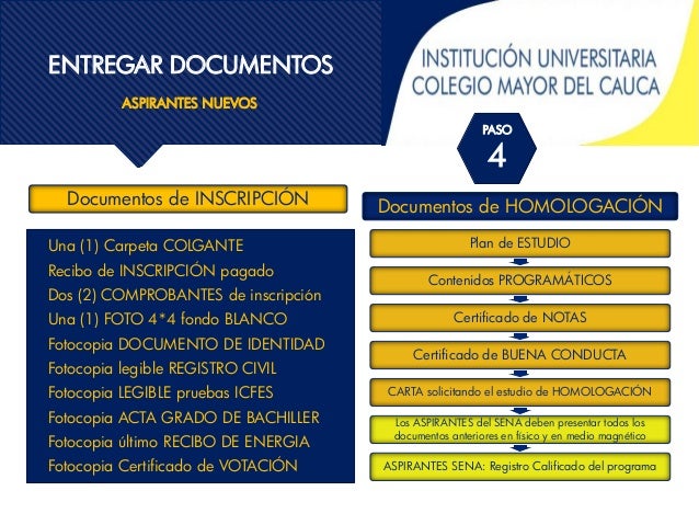 Proceso de Inscripción Programas Tecnológicos y Profesionales Proceso de Inscripción Programas Tecnológicos y Profesionales
