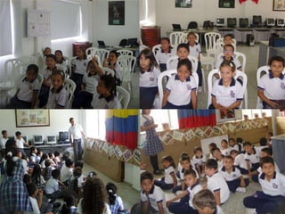 Presentación de videos de la colección Bicentenario (el florero de Llorente, la patria boba, la pacificación, los comuneros, los derechos del hombre, crónicas por diana Uribe, Super O histórico).