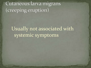 Diagnostic findingsMicroscopyTreatment:The drugs of choice for treatment of ascariasis are albendazole* with mebendazole, ivermectin*, and nitazoxanide as alternatives.     In the United States, ascariasis is generally treated for 1-3 days with medication prescribed by a health care provider.  The drugs are effective and appear to have few side effects. 