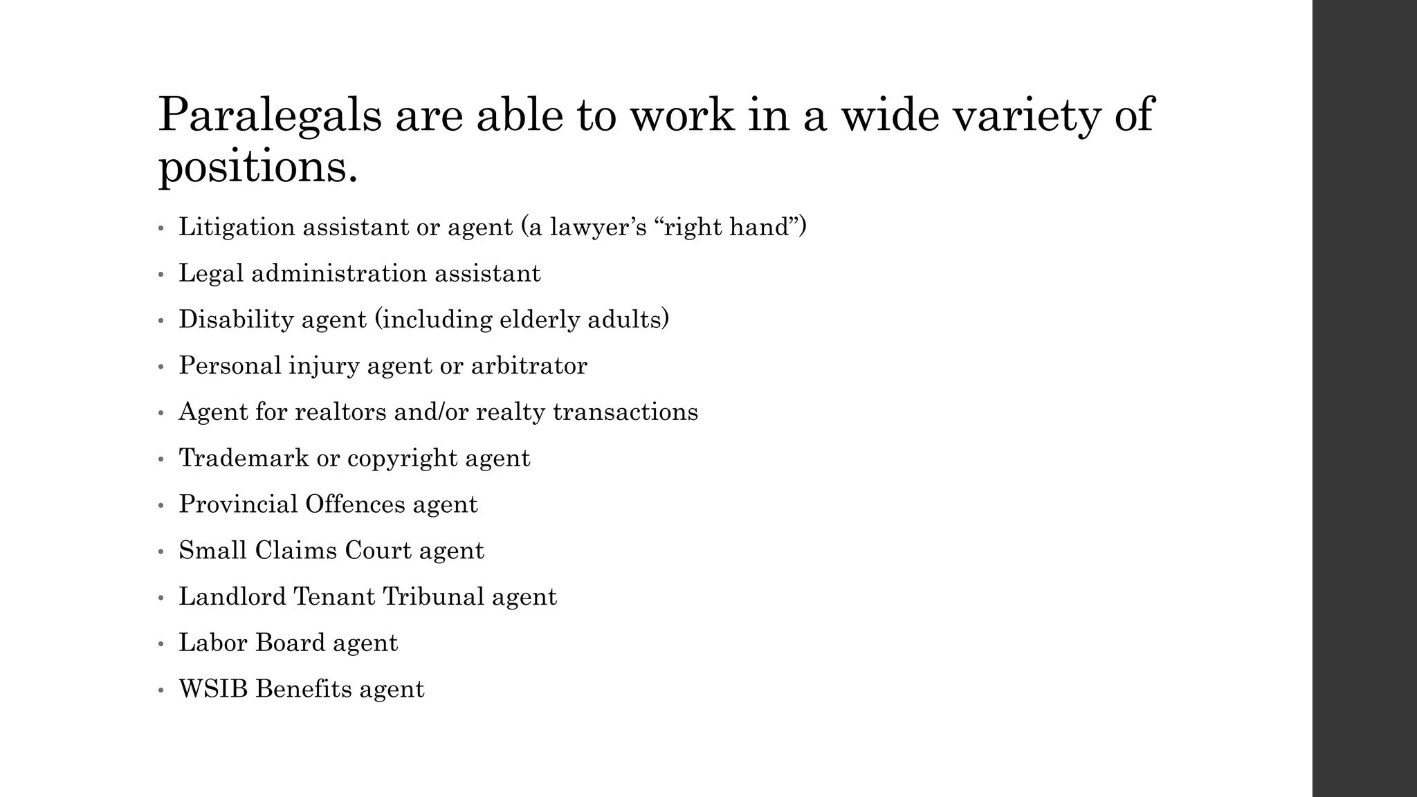 Paralegal diploma programs | PPT